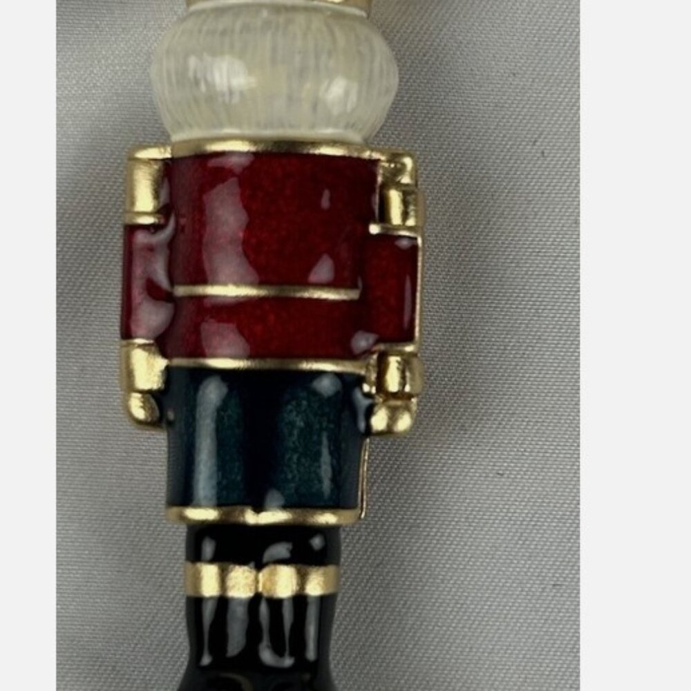 Estee Lauder Solid Perfume Holiday Nutcracker Com… - image 3